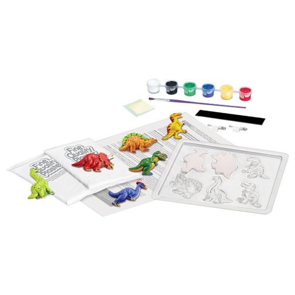 Støp og Mal Dine Egne Dinosaurer