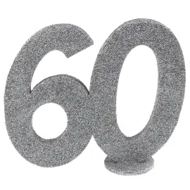 Glitrende 60 &Aring;rs Pynt S&oslash;lv