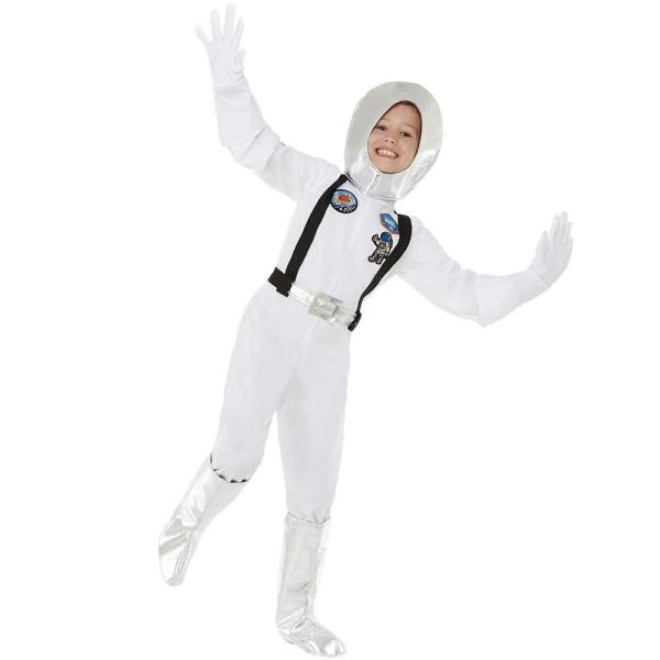 Astronaut Hvit Kostyme Barn