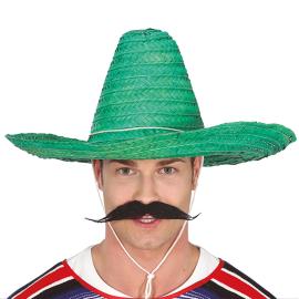 Grønn Sombrero Hatt 50 cm