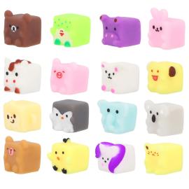 Squishy Blokkdyr Leke 3 cm