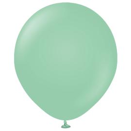 Latexballong Mintgr&oslash;nn 45 cm