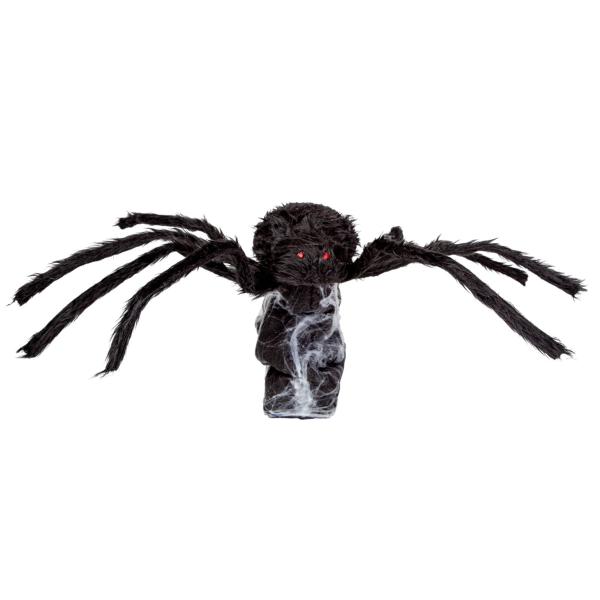 Animert Skummel Hoppende Edderkopp 70 cm