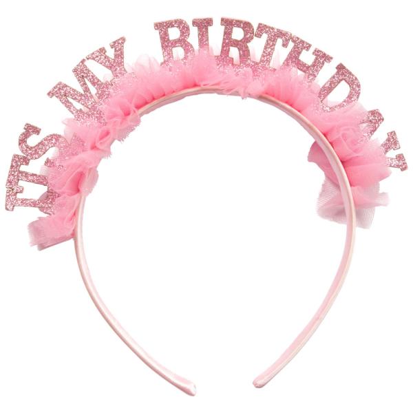 Rosa Hårbøyle It's My Birthday