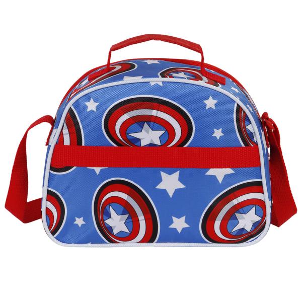 Captain America 3D Lunsjveske Let's Go