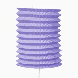 Papirlampe Sylinder Lyselilla