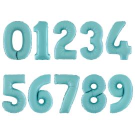 Tallballong Pastellbl&aring; 66 cm