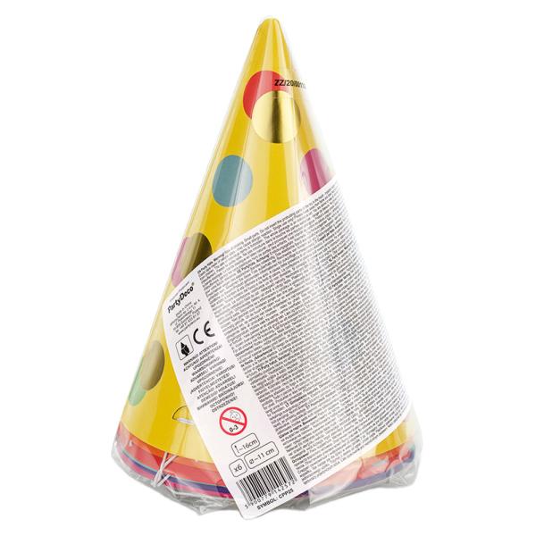 Prikkete Partyhatter