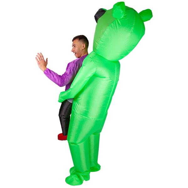Oppblåsbar Carry Me Alien Kostyme