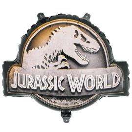 Jurassic World Logo Folieballong 45 x 37 cm
