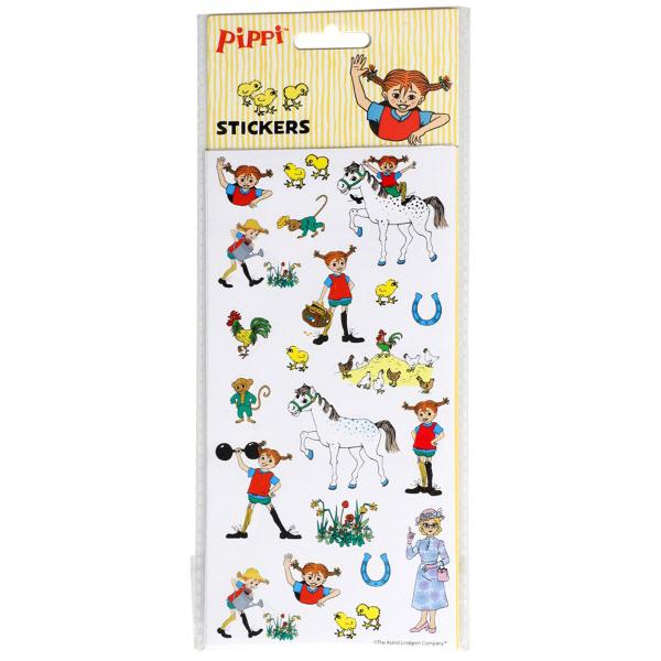 Pippi Klistremerker 3-pakning