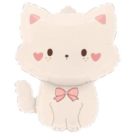 Folieballong Katt 42 x 52 cm