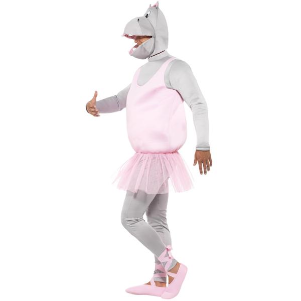 Ballerina Flodhest Kostyme