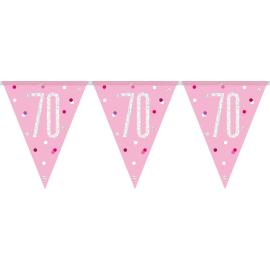 Flaggirlander 70 år Rosa & Sølv