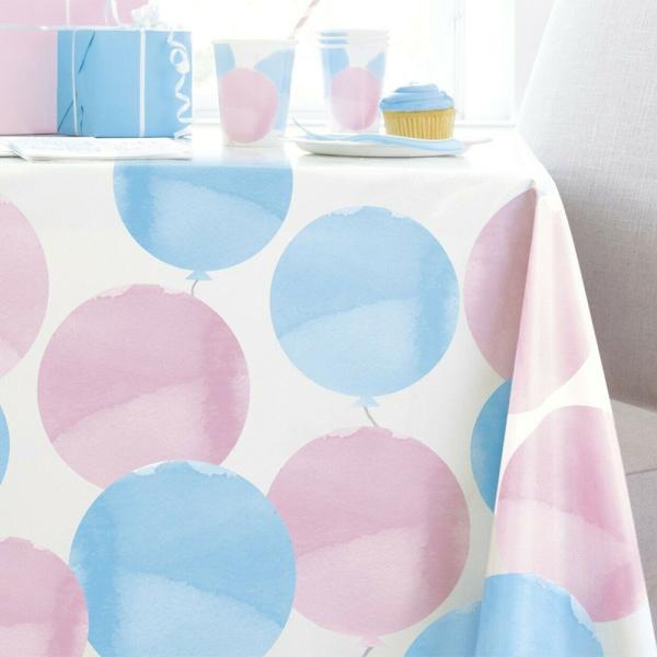 Gender Reveal Pappkopper Pastell Rosa & Blå