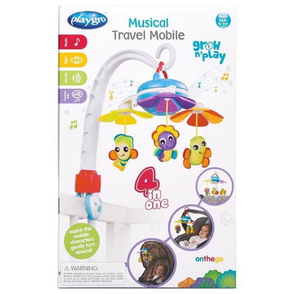 Musikkmobil med 3 Melodier