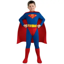 Superman Karnevalkostyme Barn Large