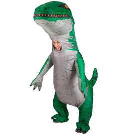 Oppblåsbar Dinosaurkostyme Grønn