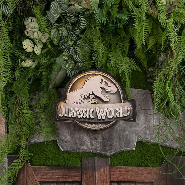 Jurassic World Logo Folieballong 45 x 37 cm