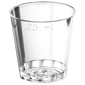 Snapsglass Plast 25 ml 1000-pakning
