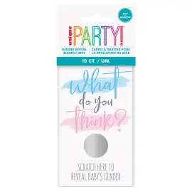Gender Reveal Skrapekort Boy