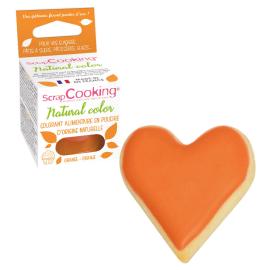 Spiselig Pulverfarge Oransje ScrapCooking