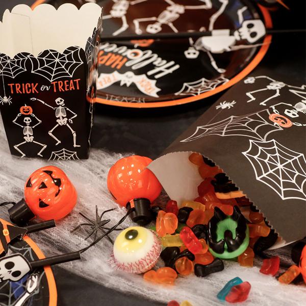 Godteposer Skjelett Halloween