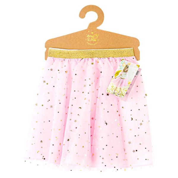 Prinsesse Barn Skjørt Rosa & Gull