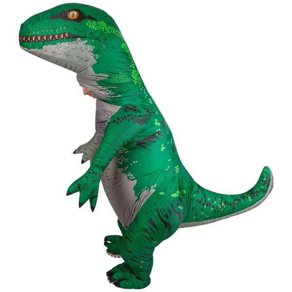 Oppblåsbar Dinosaurkostyme Grønn