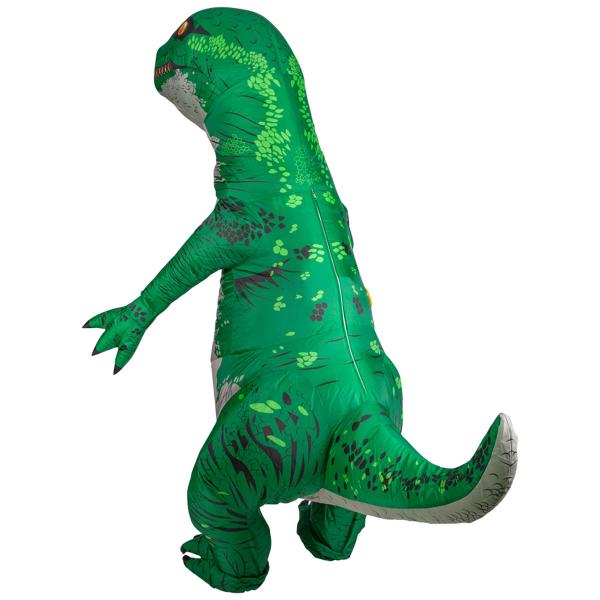 Oppblåsbar Dinosaurkostyme Grønn