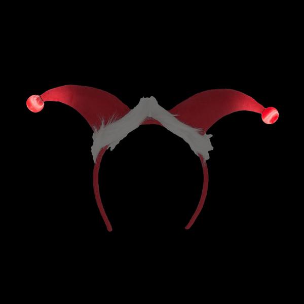 Julehårbøyle med Oppstående Nisseluer