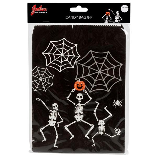 Godteposer Skjelett Halloween