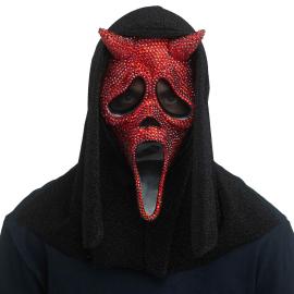 Djevelmaske med Rhinestone