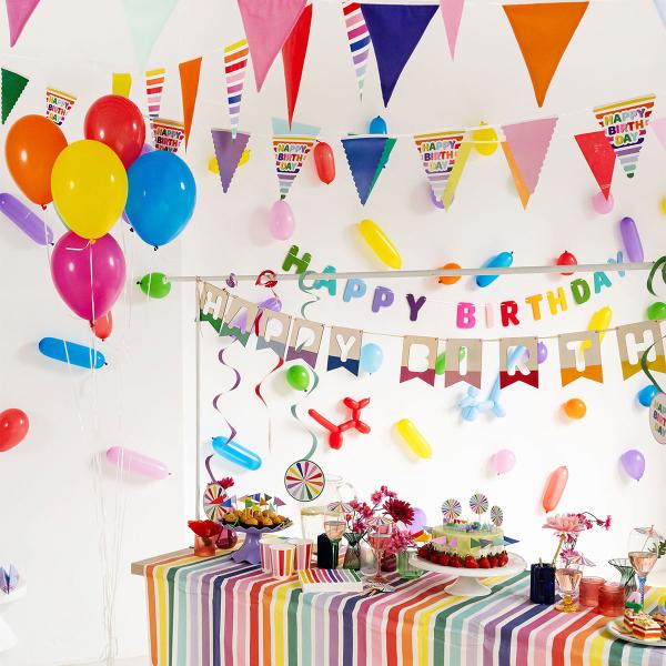 Vimpelgirlander Stripetastic 10 m