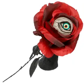 Kunstig Rose med &Oslash;ye