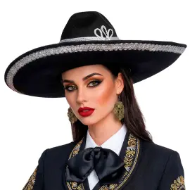 Sombrero Svart/S&oslash;lv