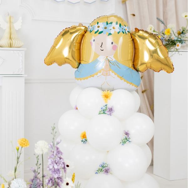 Ballongbukett Engel