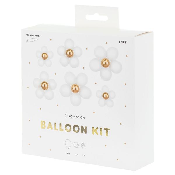 Ballongbukett Blomster 6-pakning