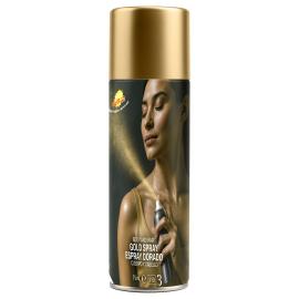 H&aring;r- og Kroppsfarge Glitter Spray Gull