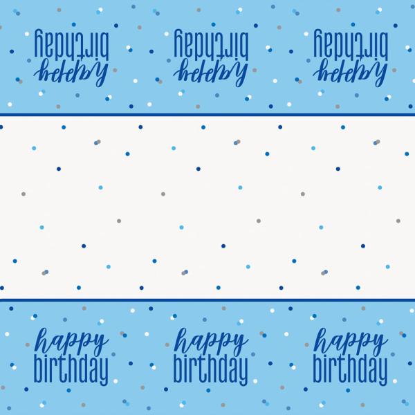 Happy Birthday Bordduk Blå