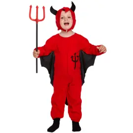 Djevelkostyme Barn 2-4 &aring;r