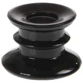 Svart Lysestake 4 cm