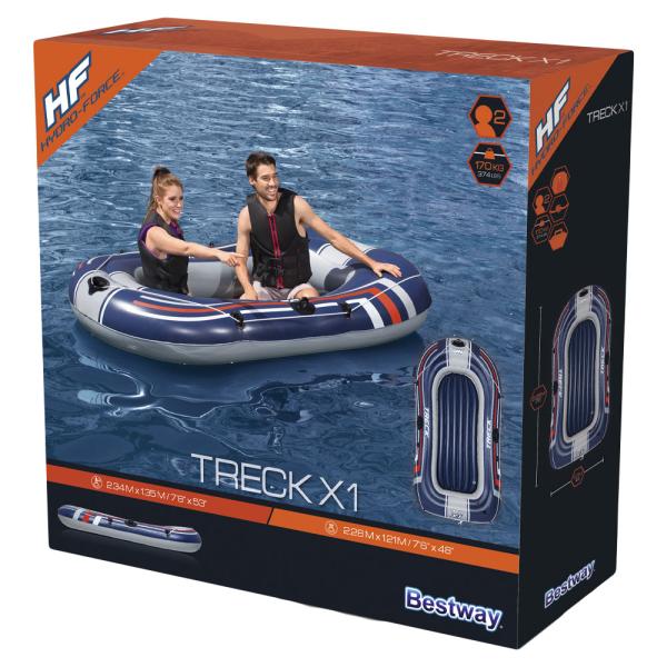 Oppblåsbar Gummibåt Hydro Force Treck X1