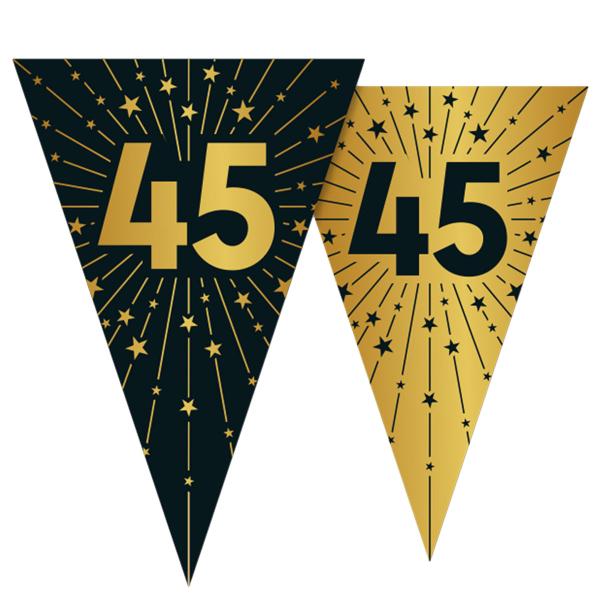 Vimpelgirlander med Stjerner og Tallet 45