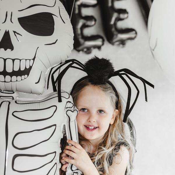 Hårbøyle med Stor Edderkopp Svart