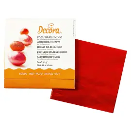 Godteripapir Folieark R&oslash;de