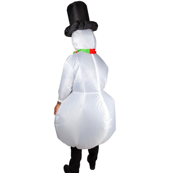 Oppblåsbart Snømannkostyme
