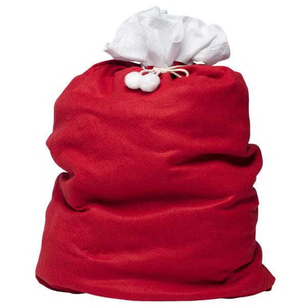 Julenisse Rød Julegavesekk