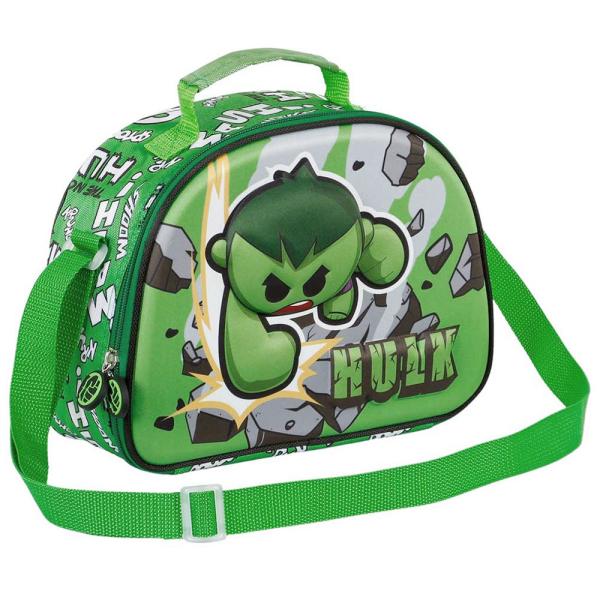 Hulken 3D Lunsjveske Slag