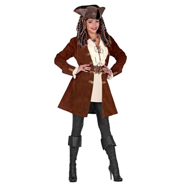 Brun Piratjakke Dame